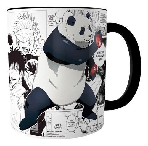 Taza Panda Jujutsu Kaisen