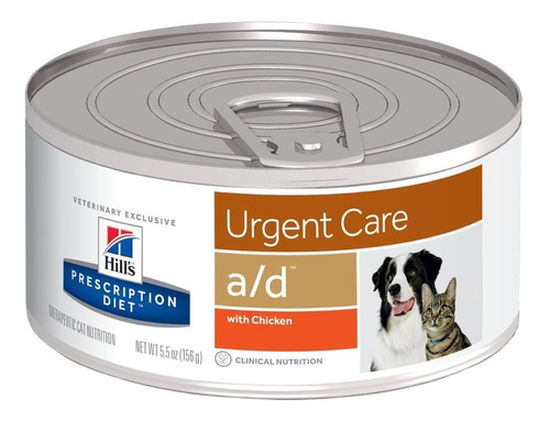 Imagem 1 de 4 de Ração Hills Canine Prescription Diet A/d Urgent Care 156g