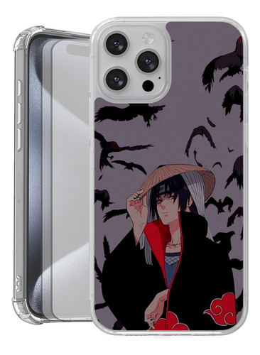 Funda + 2 Micas Acrigel Para Iphone (todos) Naruuto Naruuto Iphone 12 Pro Max