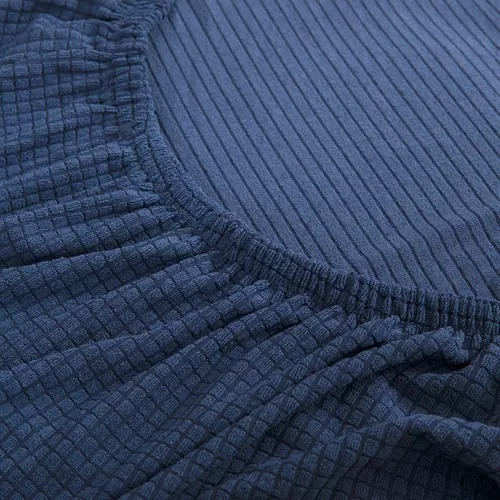 Funda Sofá Cubierta Completa Elástica Tipo Gofre Sin Brazo
