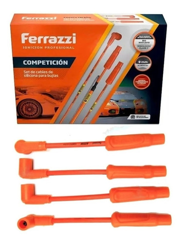 Cable De Bujia Competición Ferrazzi Fiat Palio Uno Fire Evo