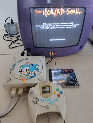 Sega Dc Juego Omikron The Nomad Soul Genérico Sega Dreamcast (Usado)