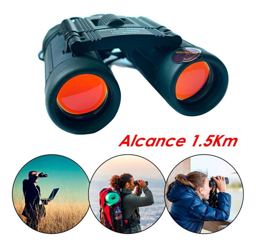 Binoculares Vak 8x25 Ahulados Alcance 1.5 Km Doble Ajuste