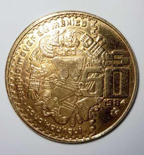Moneda Unica, Diosa Coyolxauhqui Dorada