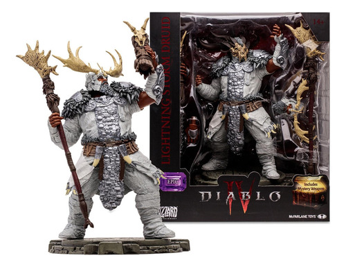 Mcfarlane Estatua Diablo Iv Druida Lightning Storm Epic Pro