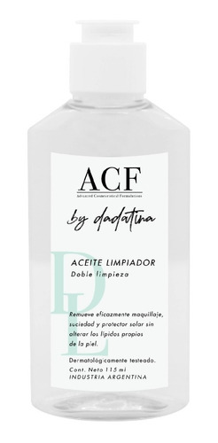 Aceite Limpiador X 115 Cc Acf By Dadatina