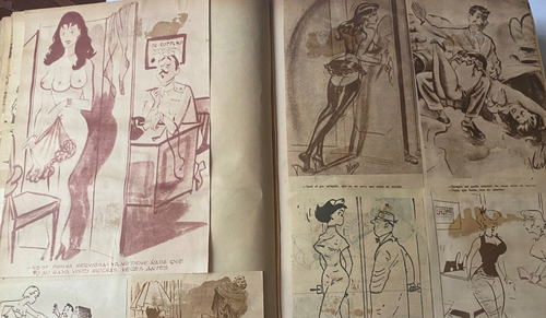 Cuaderno Recortes Humorísticos, Chistes, Casadei Y Otros, B1 (Usado)