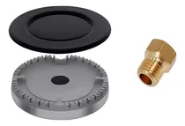 Comprar Hornalla Quemador Cocina Supergas Base + Tapa + Oído - 10 Cm