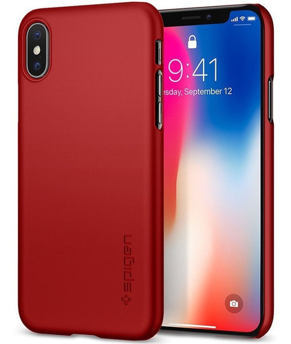 Apple iPhone X Spigen Thin Fit Ultra Slim Carcasa Funda Case