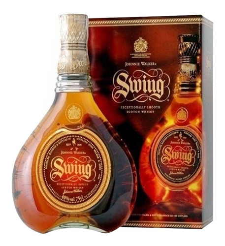 Whisky Escocés Johnnie Walker Swing Importado Con Estuche