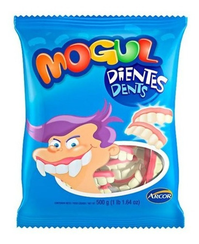 Gomitas Mogul Dientes X 500 Grs.
