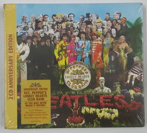 Cd The Beatles - Sgt Pepper S Lonely Hearts Club Band 2cds
