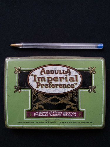 Cigarrera Antigüa Abdulla Imperial Preference. J 