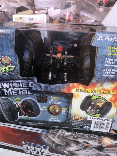 Twisted Metal Stunt Axel Sweet Tooth Carro C/r. Pokechay