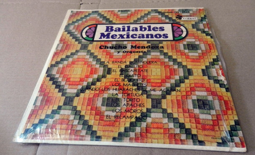 Chucho Mendoza Y Orquesta - Bailables Mexicanos Lp 1971