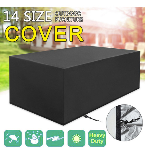 Funda Impermeable Para Muebles, Sofá, Patio, Jardín, Exterio