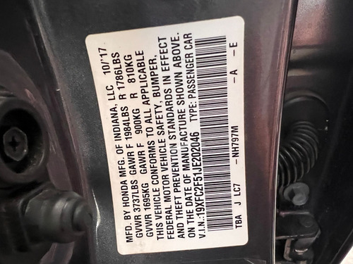Honda Civic 2018 Negociable