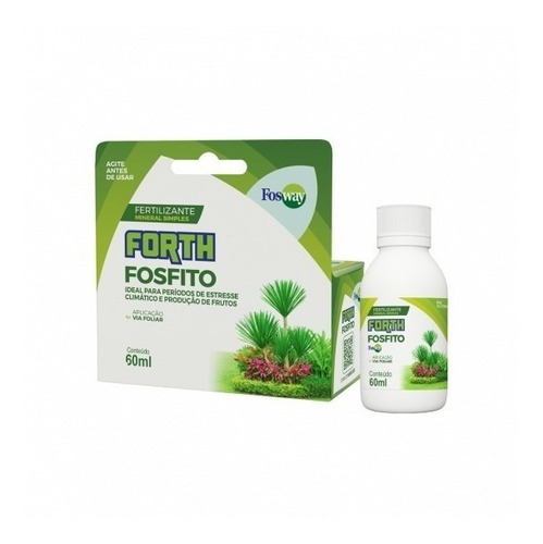 Imagem 1 de 5 de Fertilizante Forth Fosfito De Potássio - 60ml - (fosway)