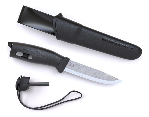 Faca Morakniv Companion Spark (s) Preta C Pederneira Mo13567