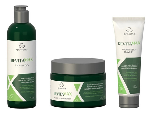 Kit Grandha Revitamax Nutrição Recuperação Total Fitoterapia