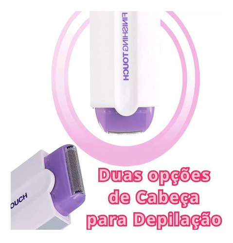 Depilador Laser Yes Recarregável Corporal Indolor Luz Ultra