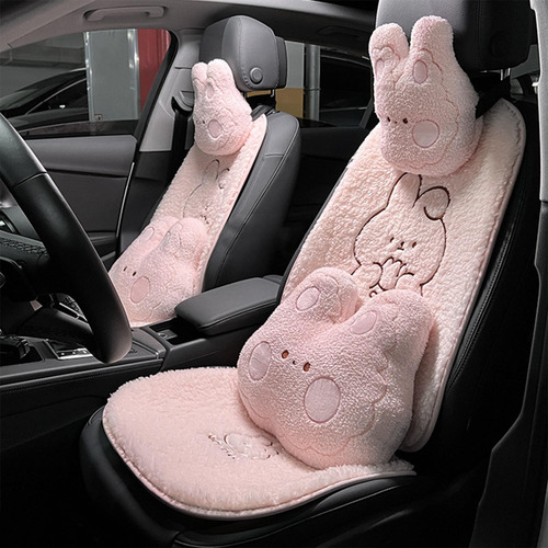 Cojín De Asiento De Coche Suministros Respaldo Conejo 3d