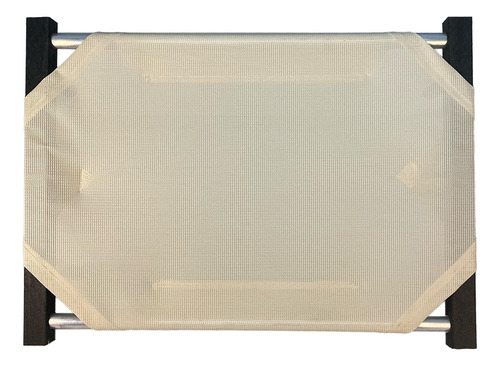 Cama Catre Elevada Aluminio 45x60cm Crudo Ploppy Pets 100605