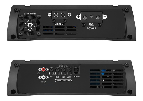 Modulo Amplificador Taramps Hd3000 4 Ohms 3000w Rms Som Car