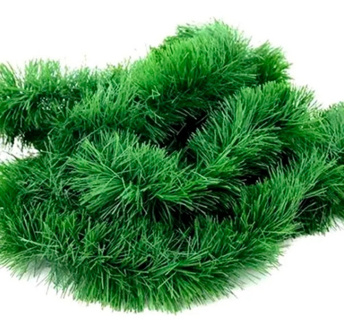 Imagem 2 de 5 de Festão Verde De Natal 5m Festão Fougeron Quadruplo