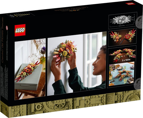 Lego Creator Expert 10314 Centro De Flores Secas