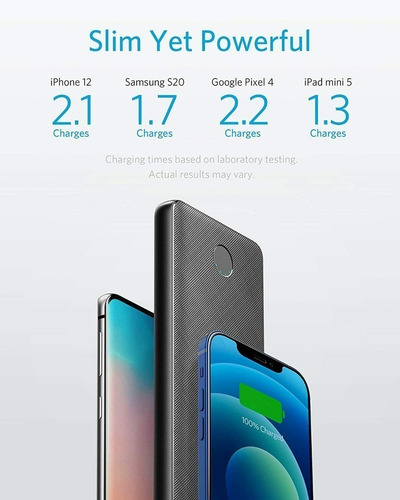 Batería Externa Anker 10000 20w Para iPhone 11 / Pro / Max