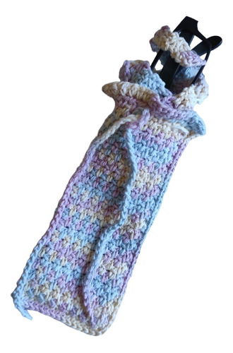 Porta Lentes + Sujetador Tejido A Crochet 