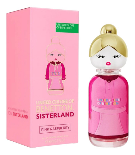 Benetton Sisterland Pink Raspberry Edt 80ml Mujer - Avinari