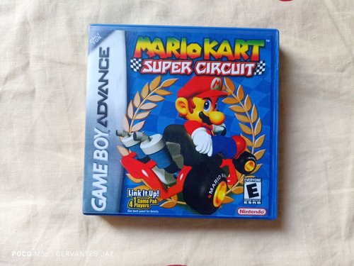 Mario Kart Super Circuit Original Game Boy Advance Gba