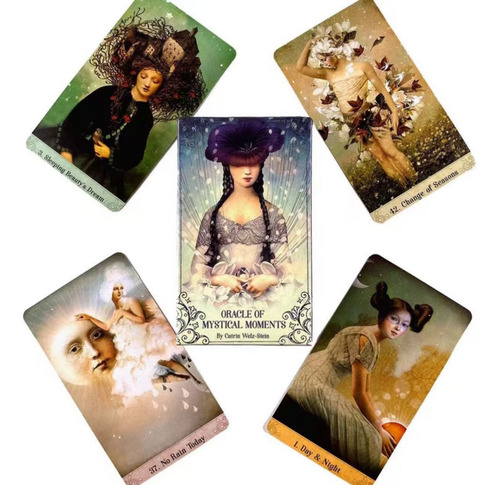 52 Tarjetas Con Guion De Mysterious Moments Oracle Bone