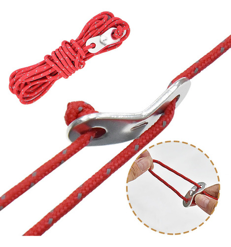 Cuerda De Viento De 2 Uds Con Accesorios De Hebilla De