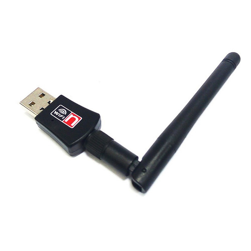 Placa De Red Usb Wireless Kanji N150 Con Antena De 5 Dbi