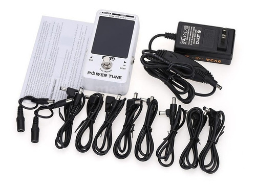 Imagen 2 de 2 de Pedal Joyo Power Tune - Afinador Y Fuente De Poder