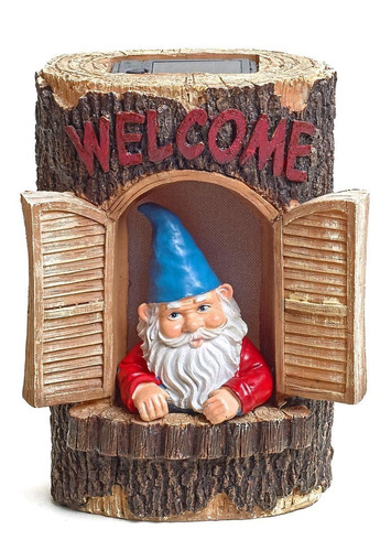 Bo-toys Gnome Bienvenido Jardín Casa Decoración Al Aire Libr