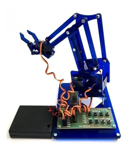 Brazo Robótico Interactivo Armable Robótica Curso De Arduino