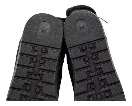 Bota Furor Invernal Dama Negro Cierre Comodo Furor 26425