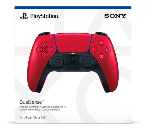 Control Joystick Inalámbrico Dualsense Ps5 Volcanic Rojo