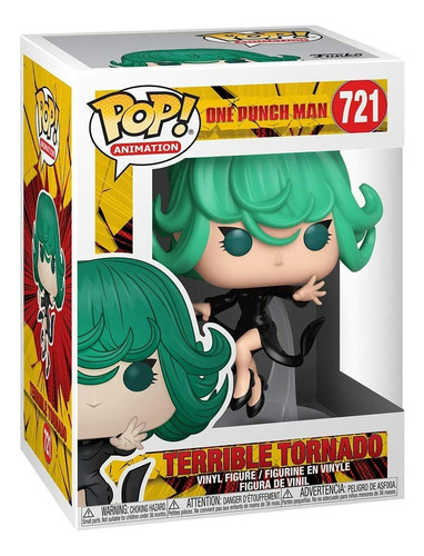 Funko Pop! One Punch Man - Tatsumaki #721 Caja Dañada