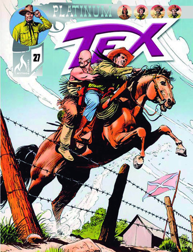 Tex Platinum Nº 27, de Nizzi, Claudio. Editora Edições Mythos Eireli, capa mole em português, 2019