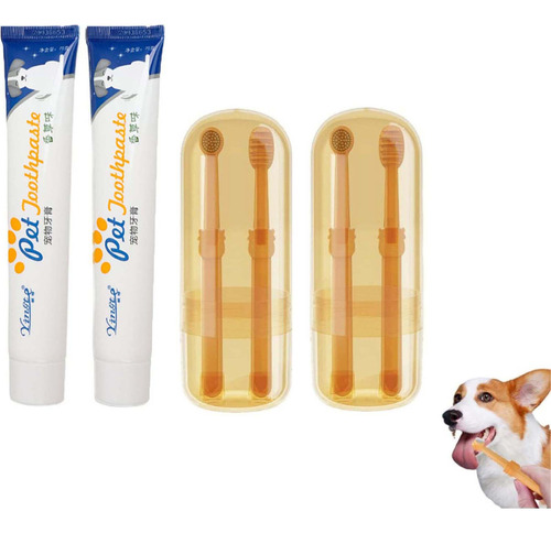 Pasta De Dientes N Toothbrush Para Perros Pequeños, Desodora