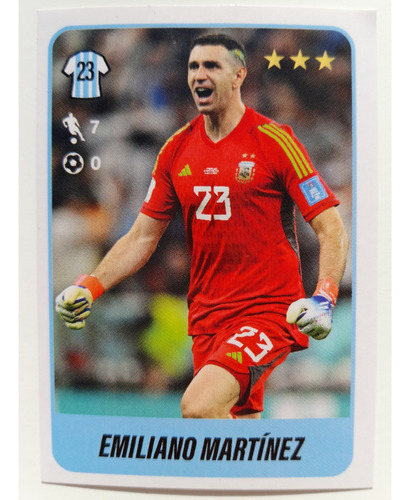 Figurita Fútbol Argentino 2023 - #488 Emiliano Martínez