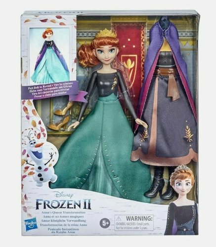 Anna Frozen Ii Disney Transformación De La Reina Anna