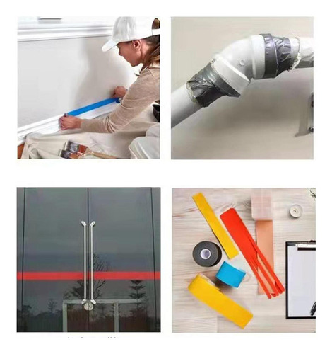2 Cinta De De Alta Resistencia Impermeable Gaffer Y 2 Piezas