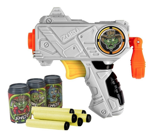 Imagen 5 de 6 de Arma Lanza Dardos Xshot Zombie X2 8 Dardos 3 Blancos Latas