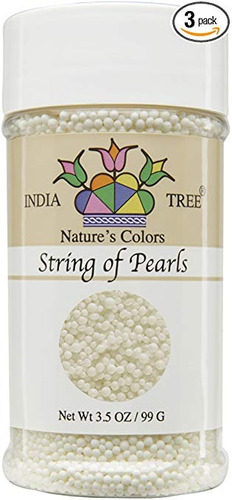 India Árbol Collar De Perlas Décoratifs, Un 3,5 Oz (pack De 